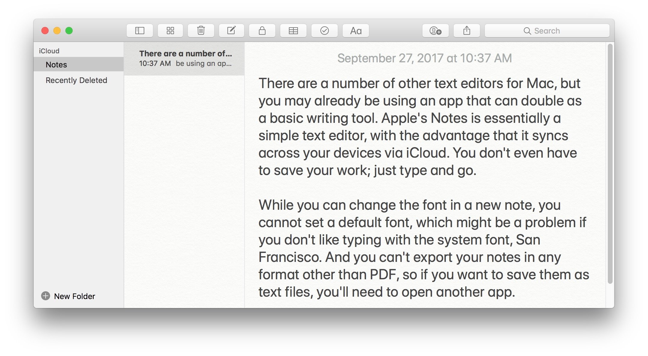 text client for mac